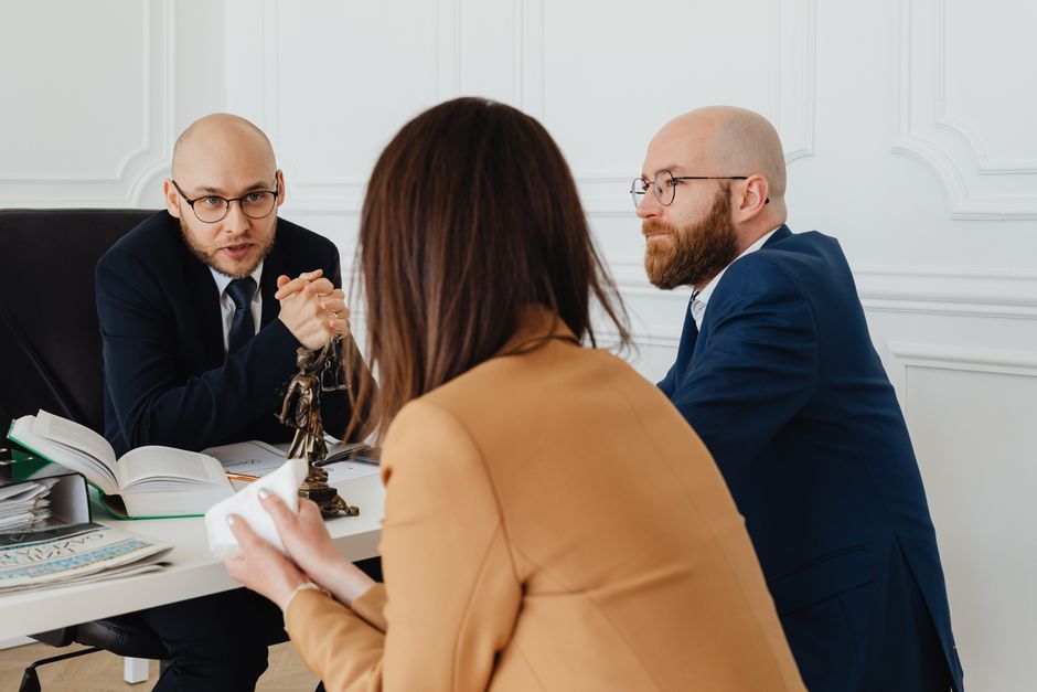 legal website design strategy meeting for a law firm