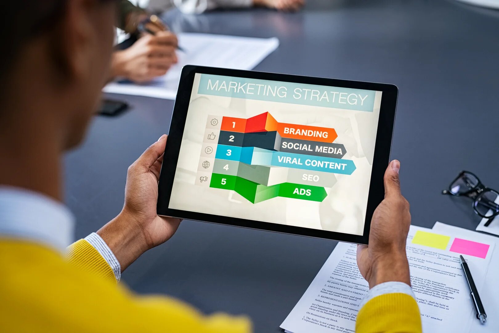 law firm digital marketing dashboard